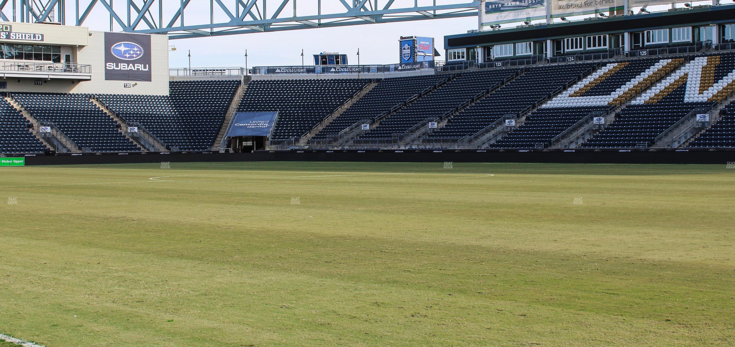 Seating view for Subaru Park Section Field 2