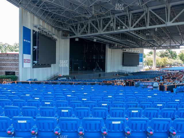 Seating view for PNC Music Pavilion Section Pavilion 9