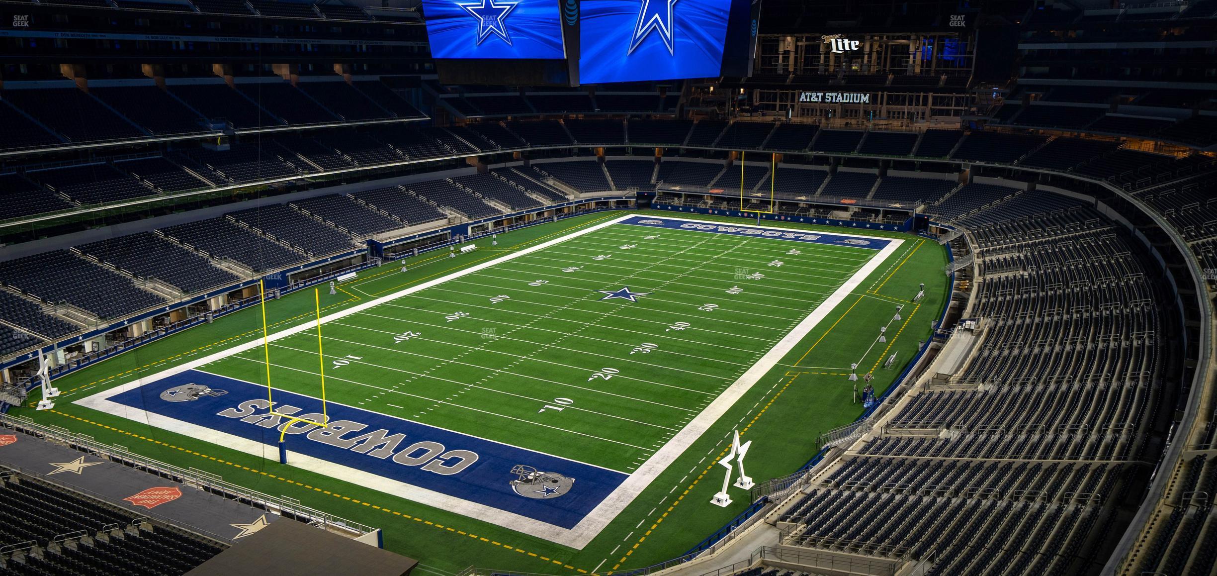 Seating view for AT&T Stadium Section Ring Of Honor Suite 518