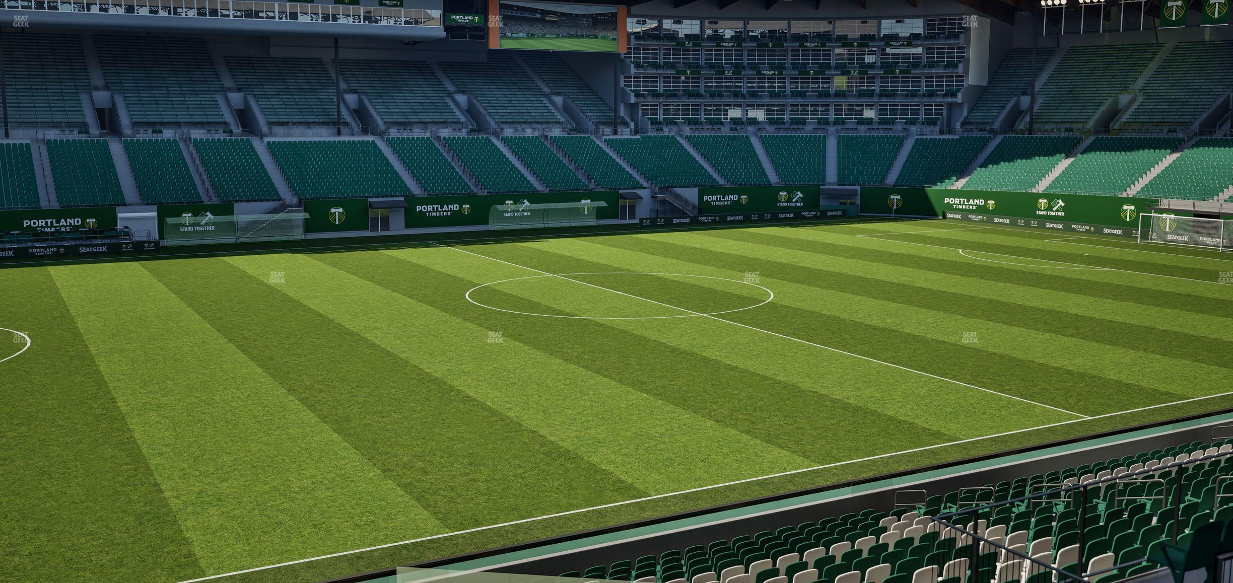 Seating view for Providence Park Section 96