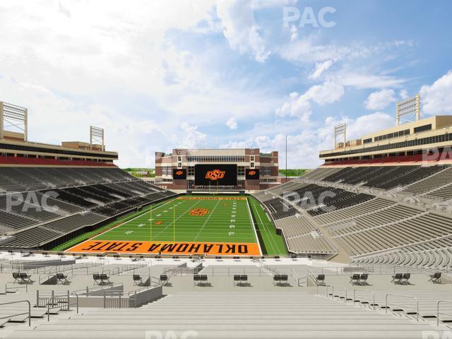 Seating view for Boone Pickens Stadium Section 219