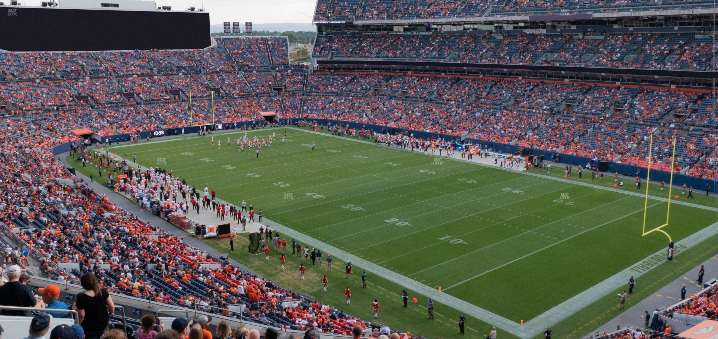 Seating view for Empower Field at Mile High Section 329