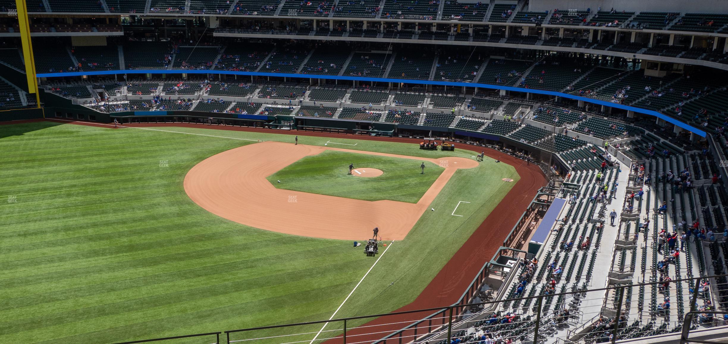 Seating view for Globe Life Field Section 203