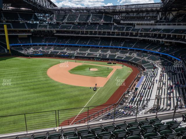 Seating view for Globe Life Field Section 203