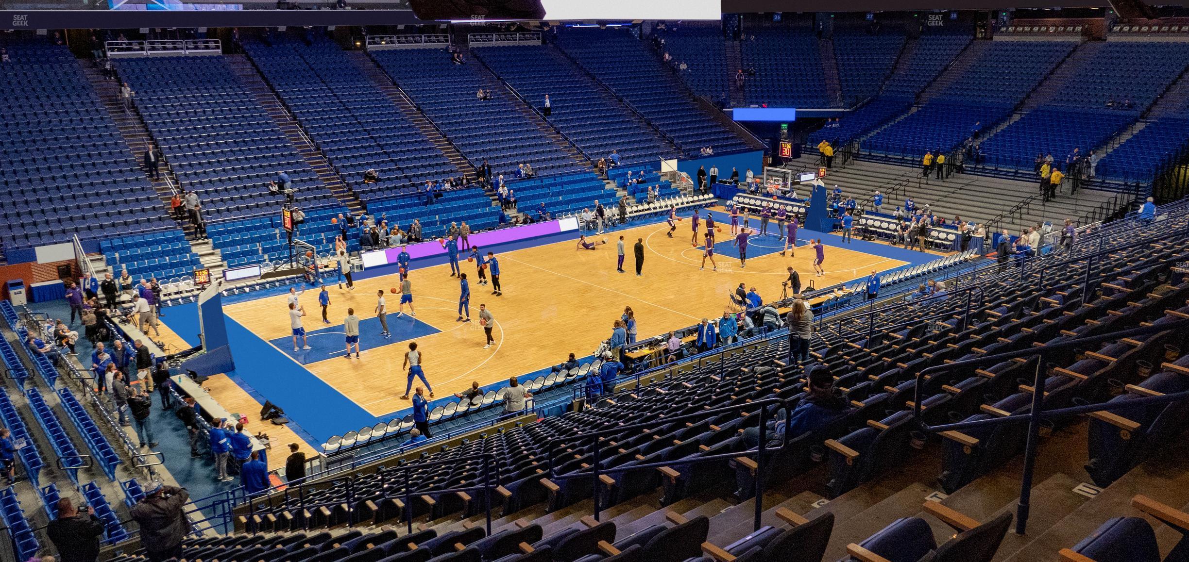 Seating view for Rupp Arena Section 17