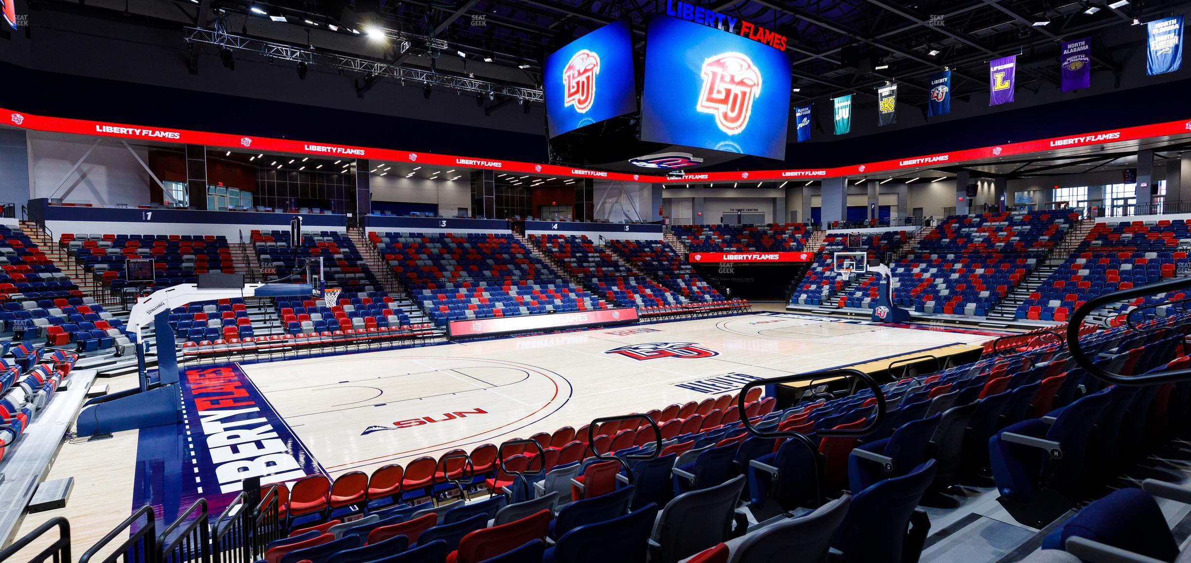 Seating view for Liberty Arena Section 15