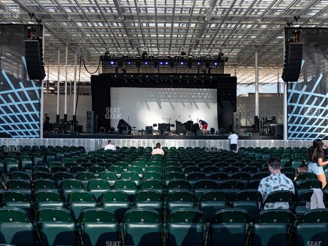 Seating view for Moody Amphitheater Section 103