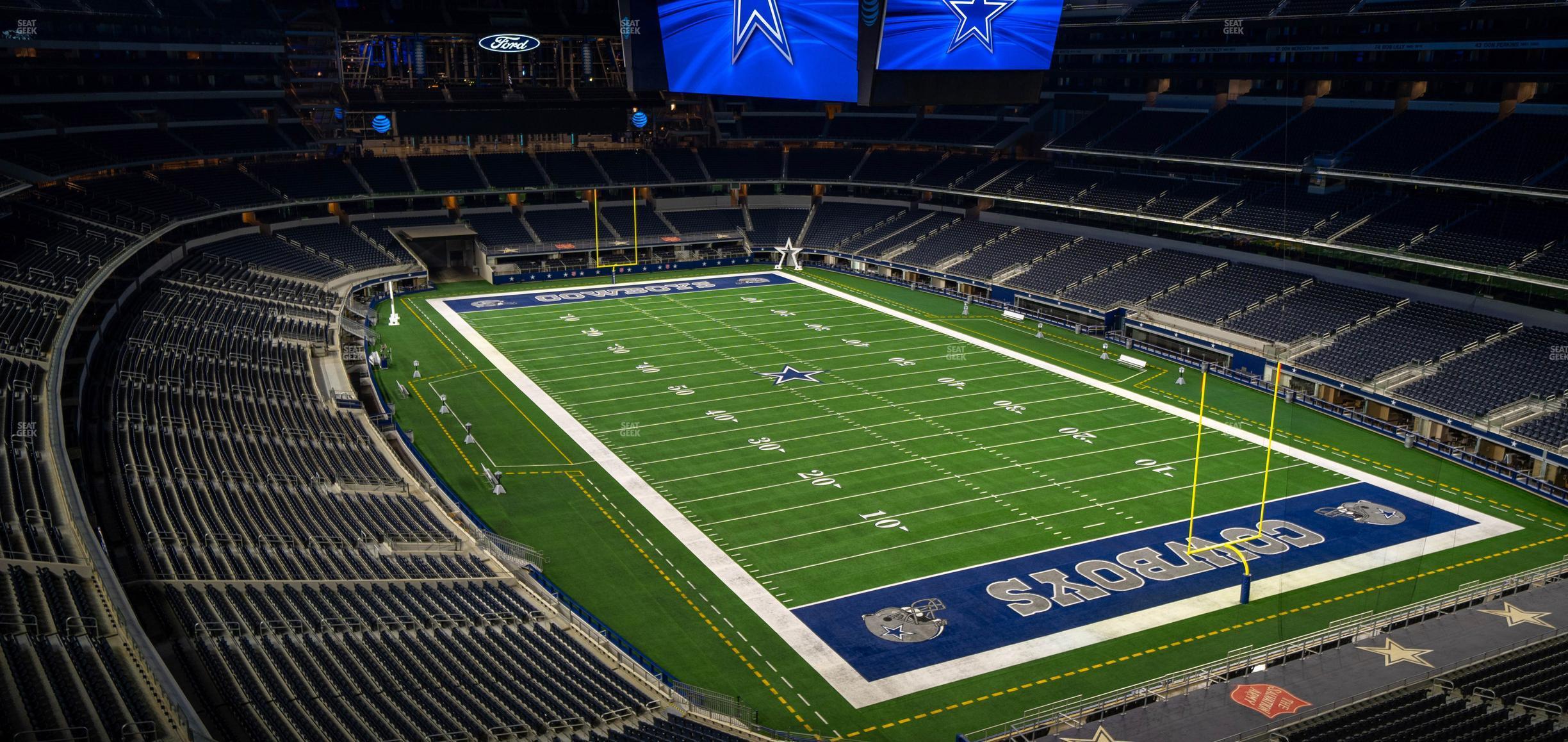 Seating view for AT&T Stadium Section Ring Of Honor Suite 573