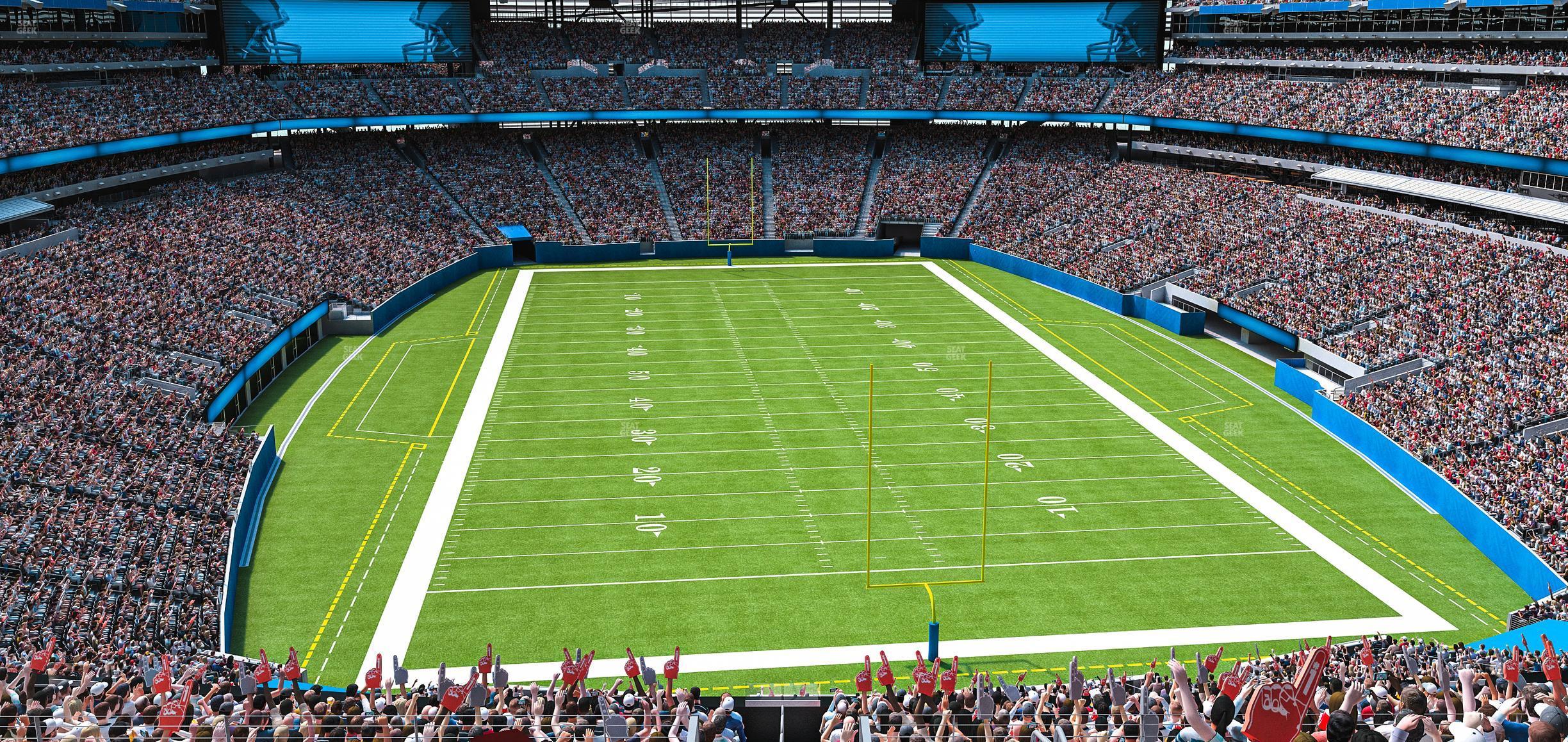 Seating view for MetLife Stadium Section 202 B