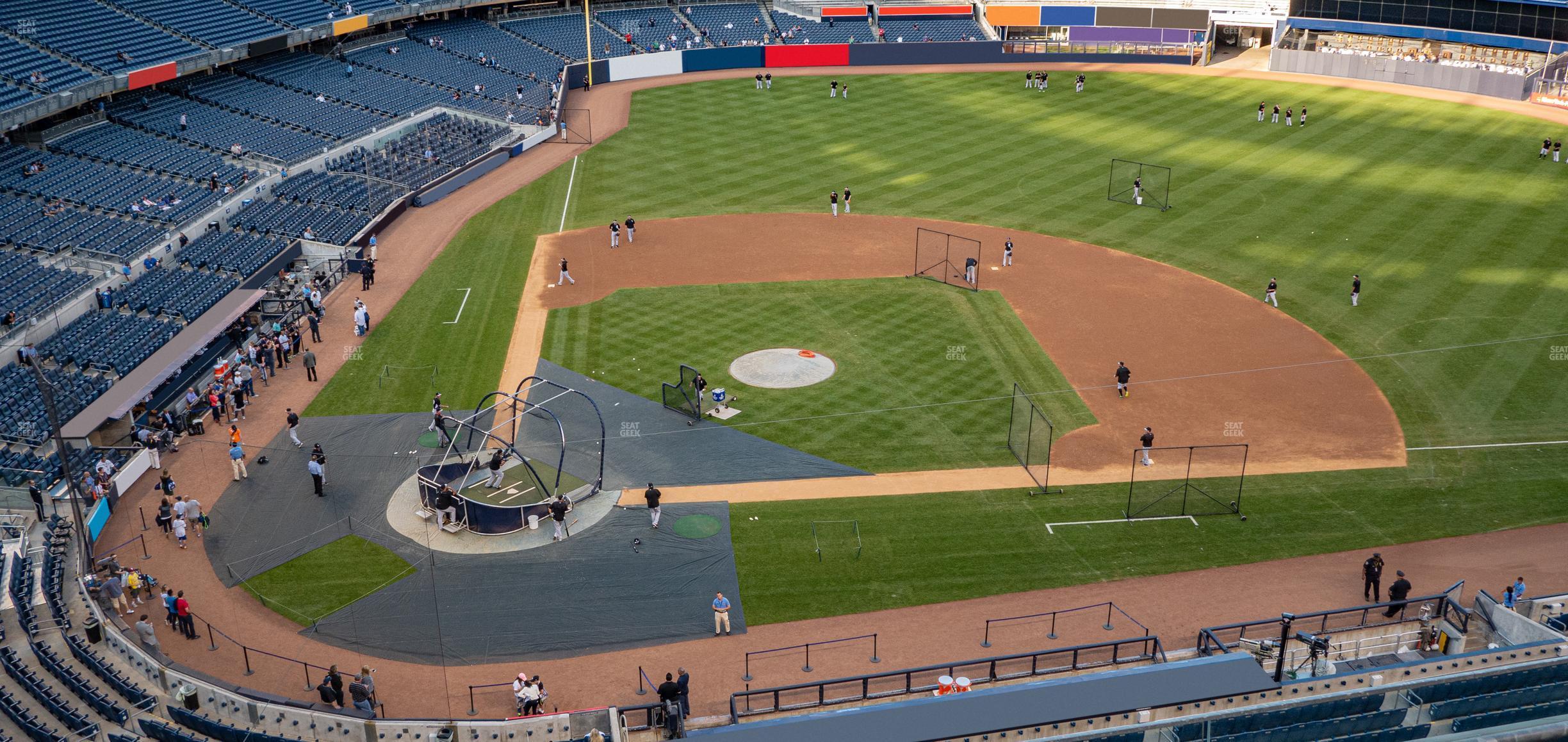 Seating view for Yankee Stadium Section Terrace Level 317