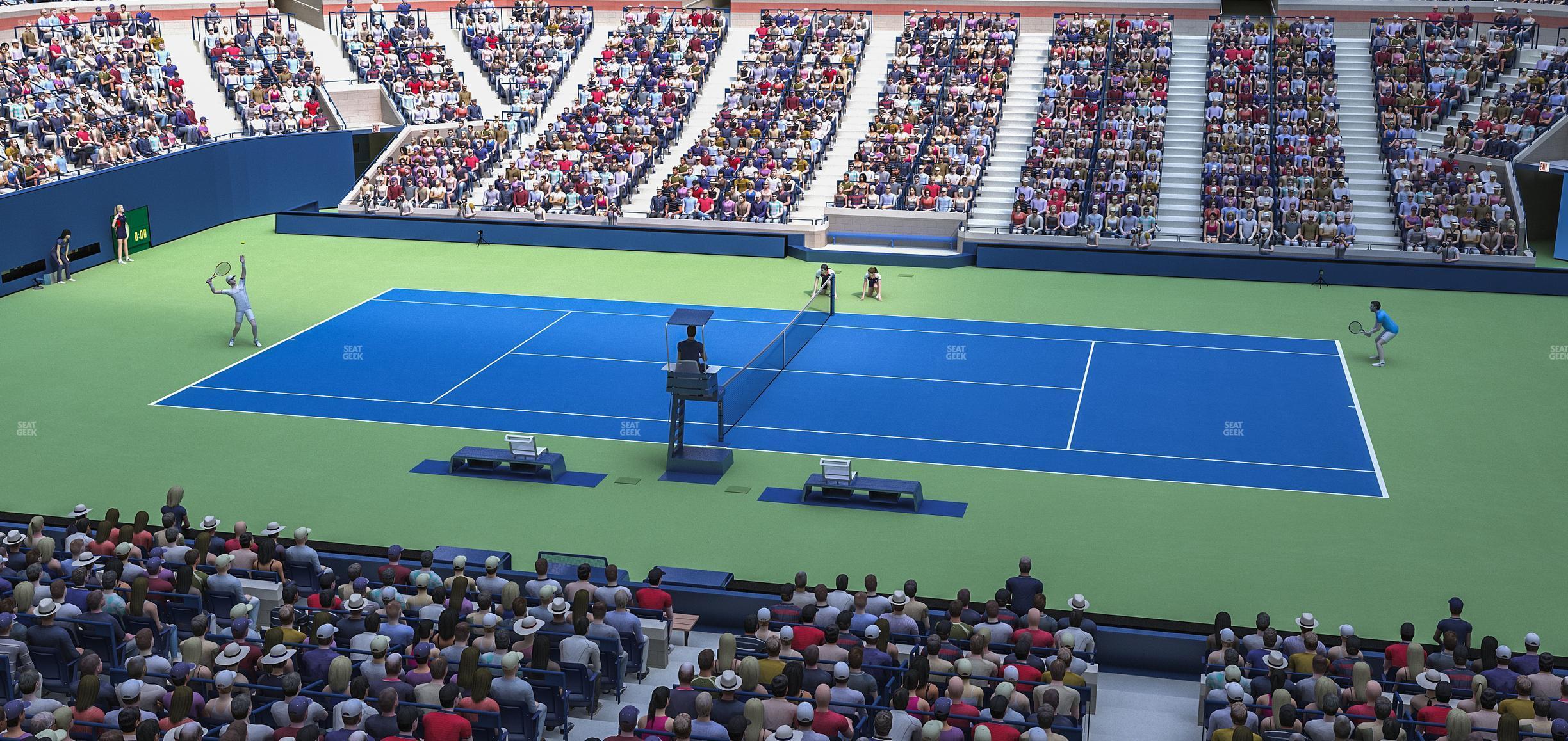 Seating view for Arthur Ashe Stadium Section Suite 238