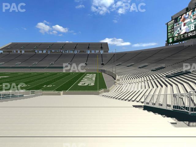 Seating view for Spartan Stadium (Michigan) Section 20