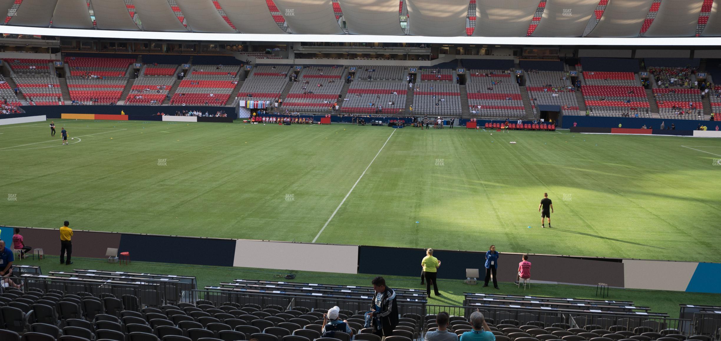 Seating view for BC Place Stadium Section 241