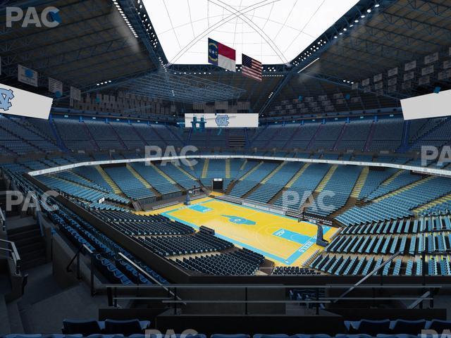 Seating view for Dean Smith Center Section 229