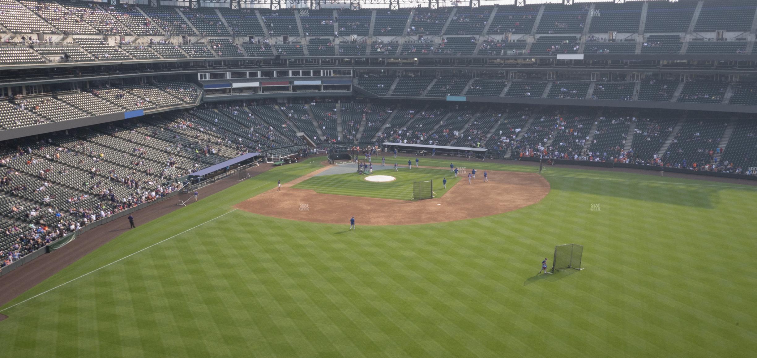 Seating view for Coors Field Section Lower 304