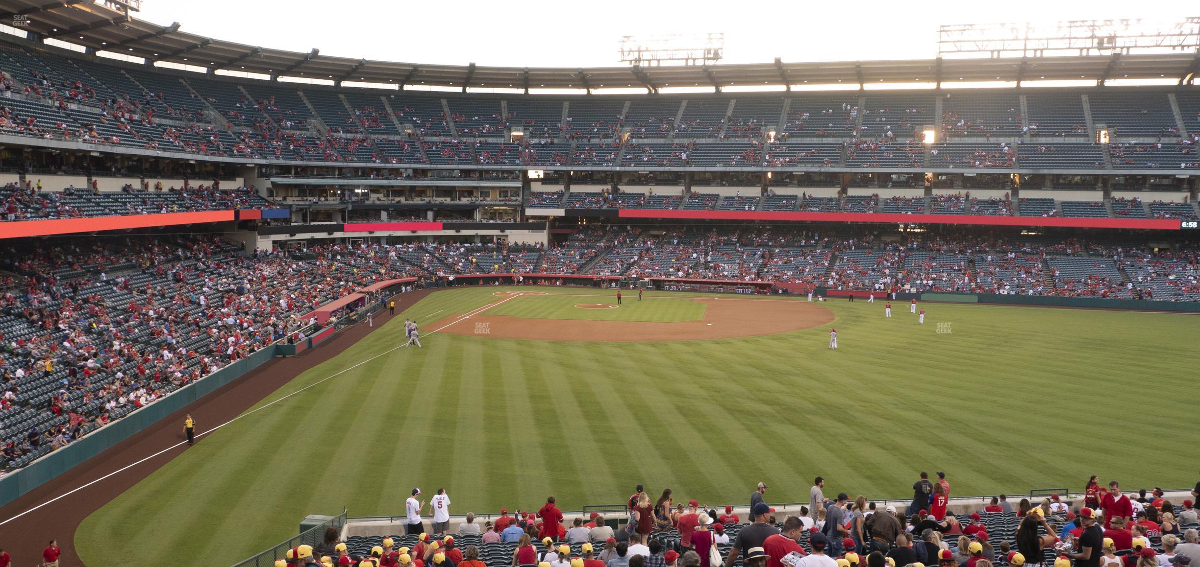 Seating view for Angel Stadium of Anaheim Section 244