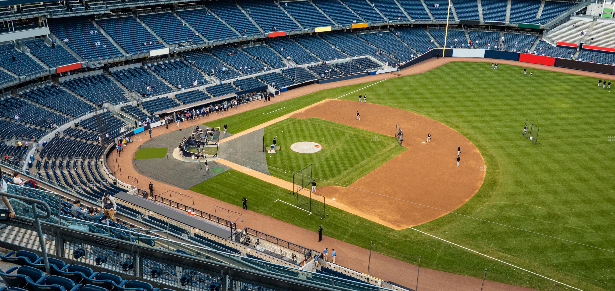 Seating view for Yankee Stadium Section Grandstand Level 413