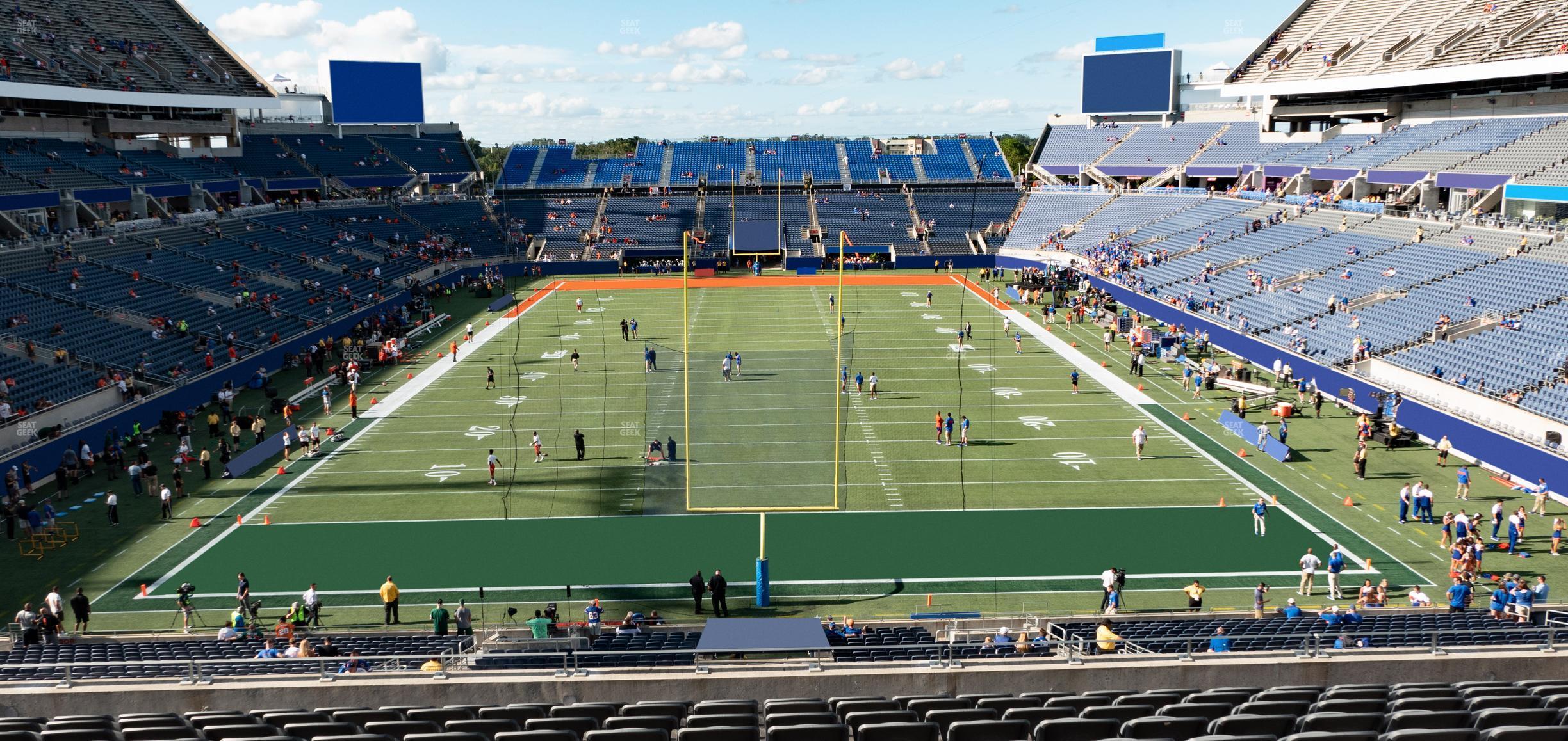 Seating view for Camping World Stadium Section Plaza 21