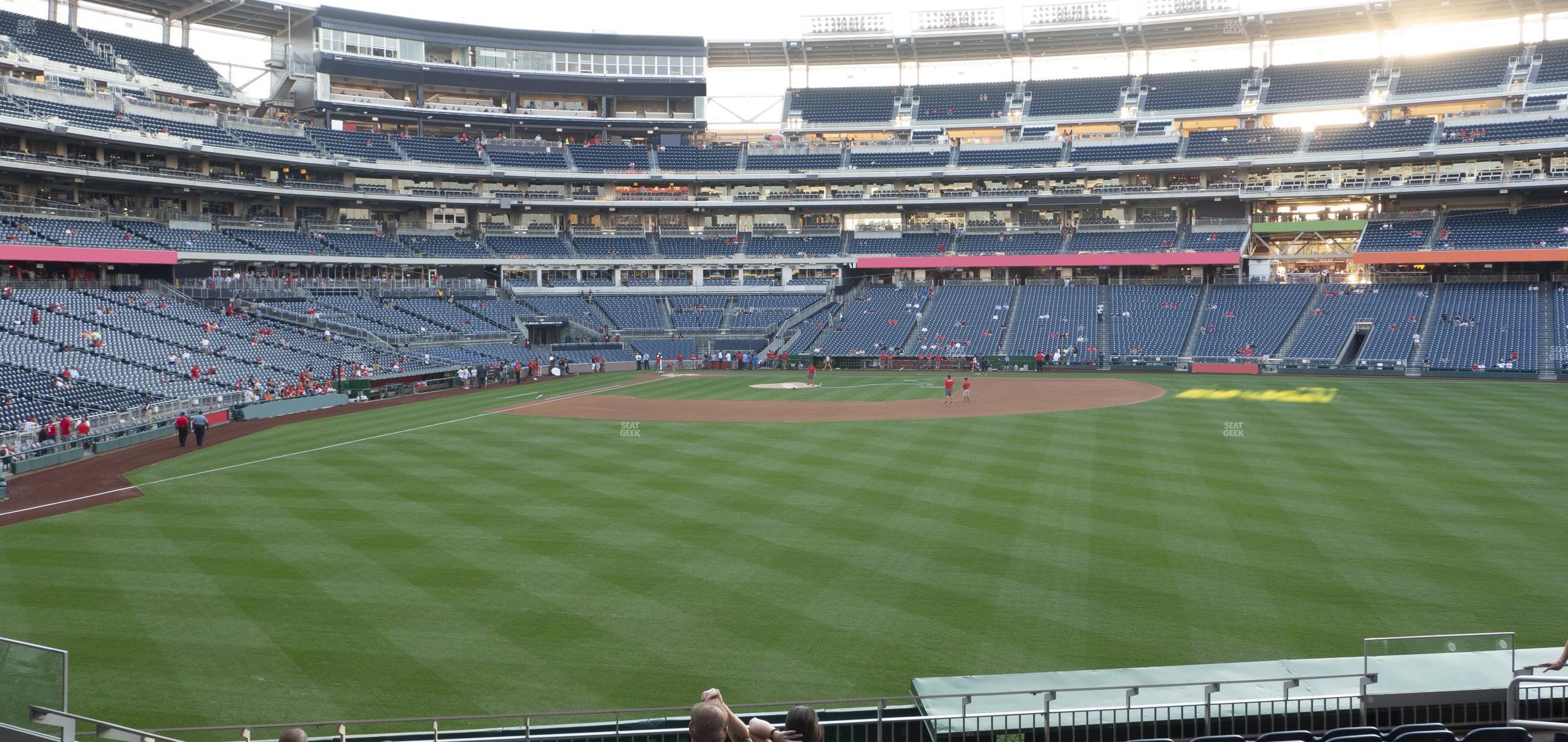 Seating view for Nationals Park Section 140