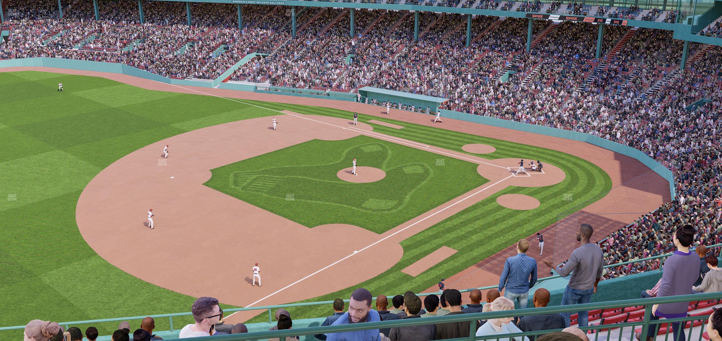 Seating view for Fenway Park Section Pavilion Suite K 5