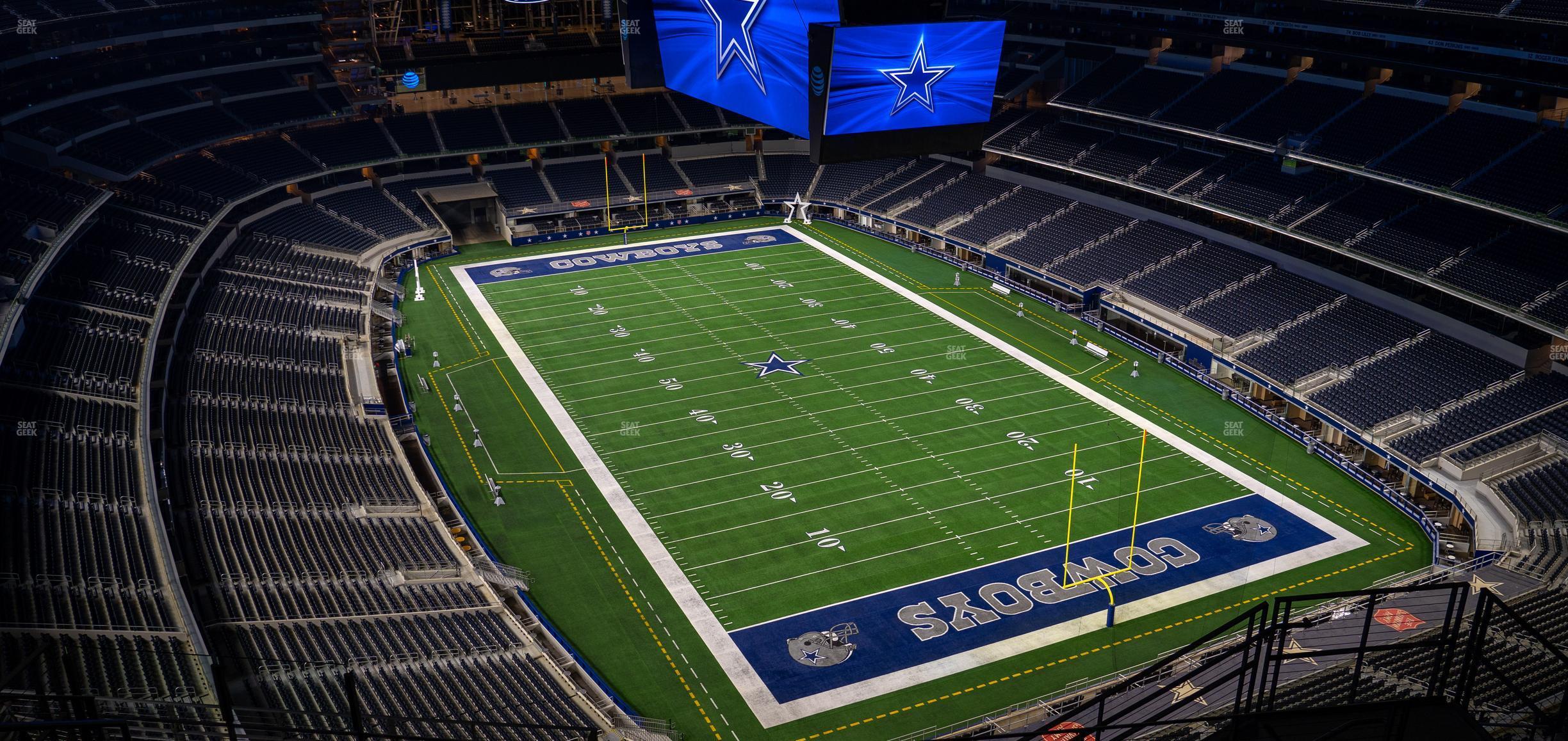 Seating view for AT&T Stadium Section 432