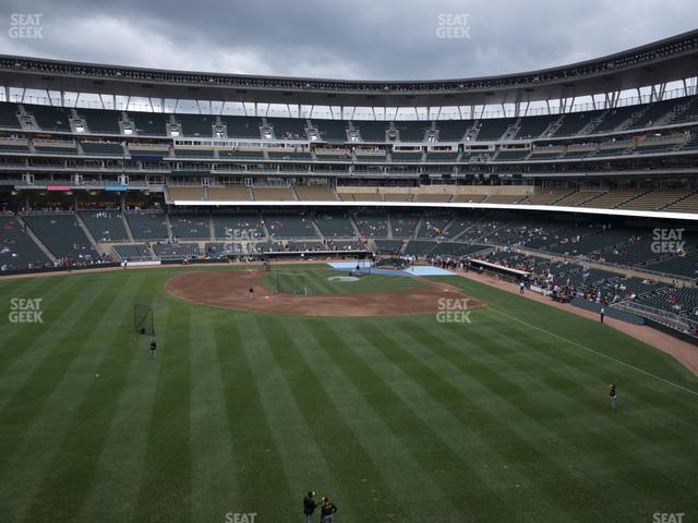 Seating view for Target Field Section 231