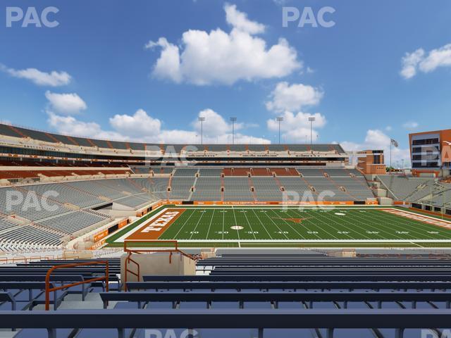 Seating view for Darrell K Royal - Texas Memorial Stadium Section 6