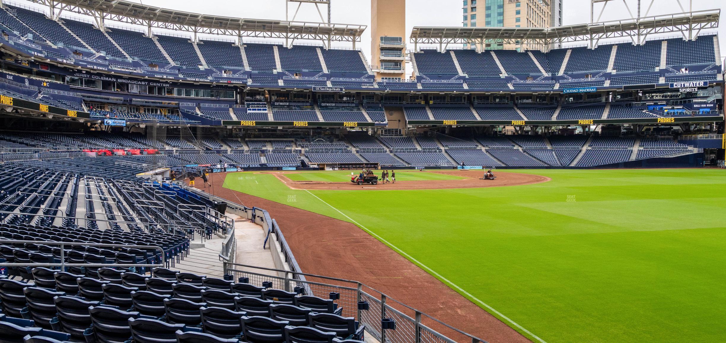 Seating view for Petco Park Section 123