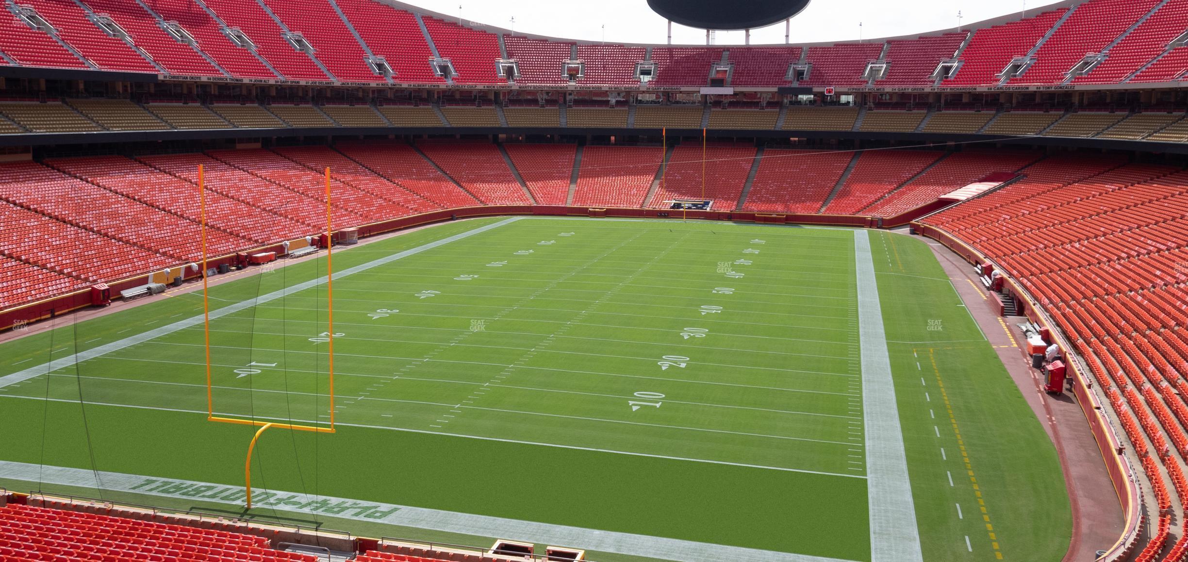 Seating view for GEHA Field at Arrowhead Stadium Section 234