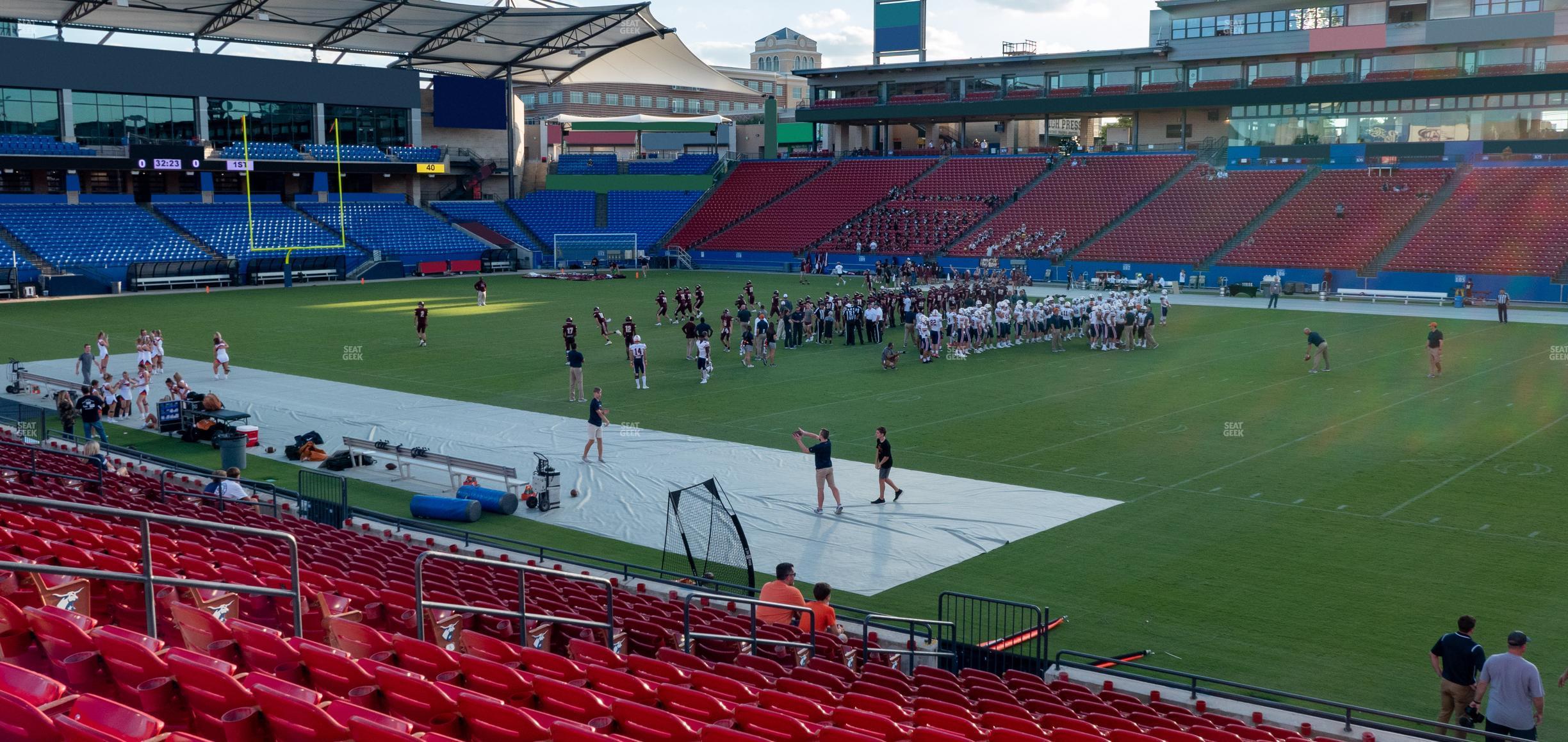 Seating view for Toyota Stadium Section 130