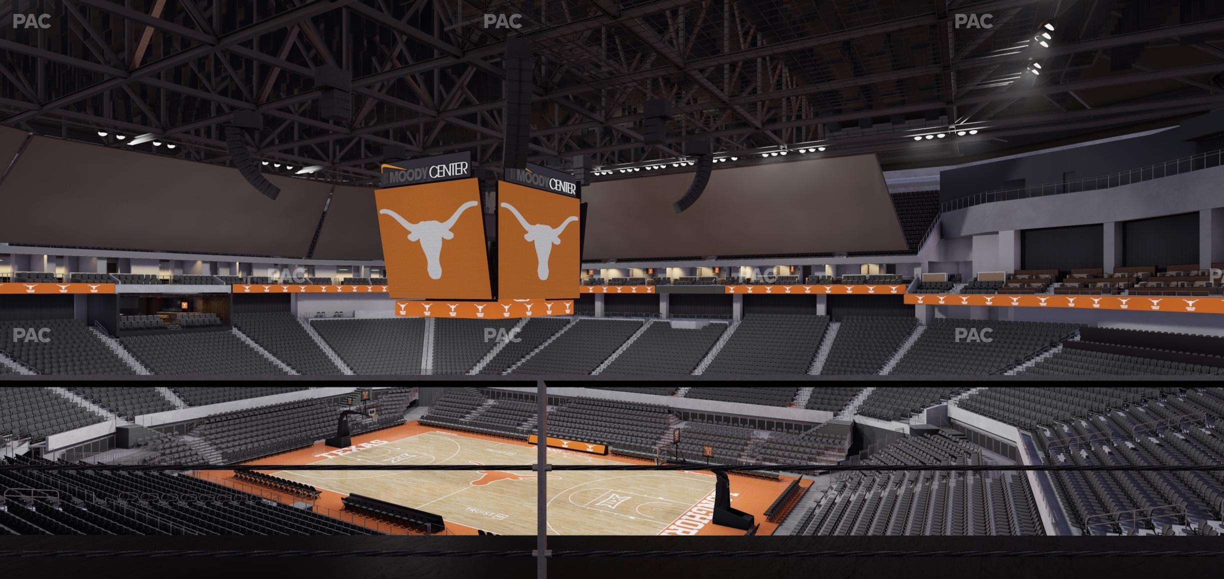 Seating view for Moody Center ATX Section Loge 31