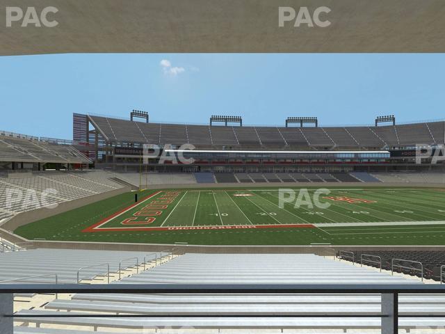 Seating view for TDECU Stadium Section 132