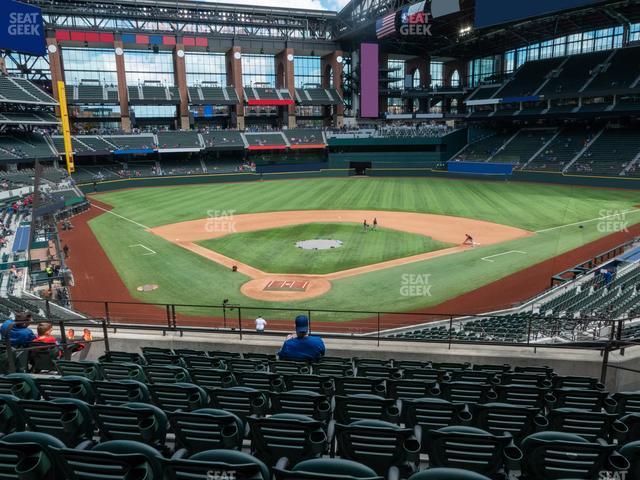 Seating view for Globe Life Field Section 115