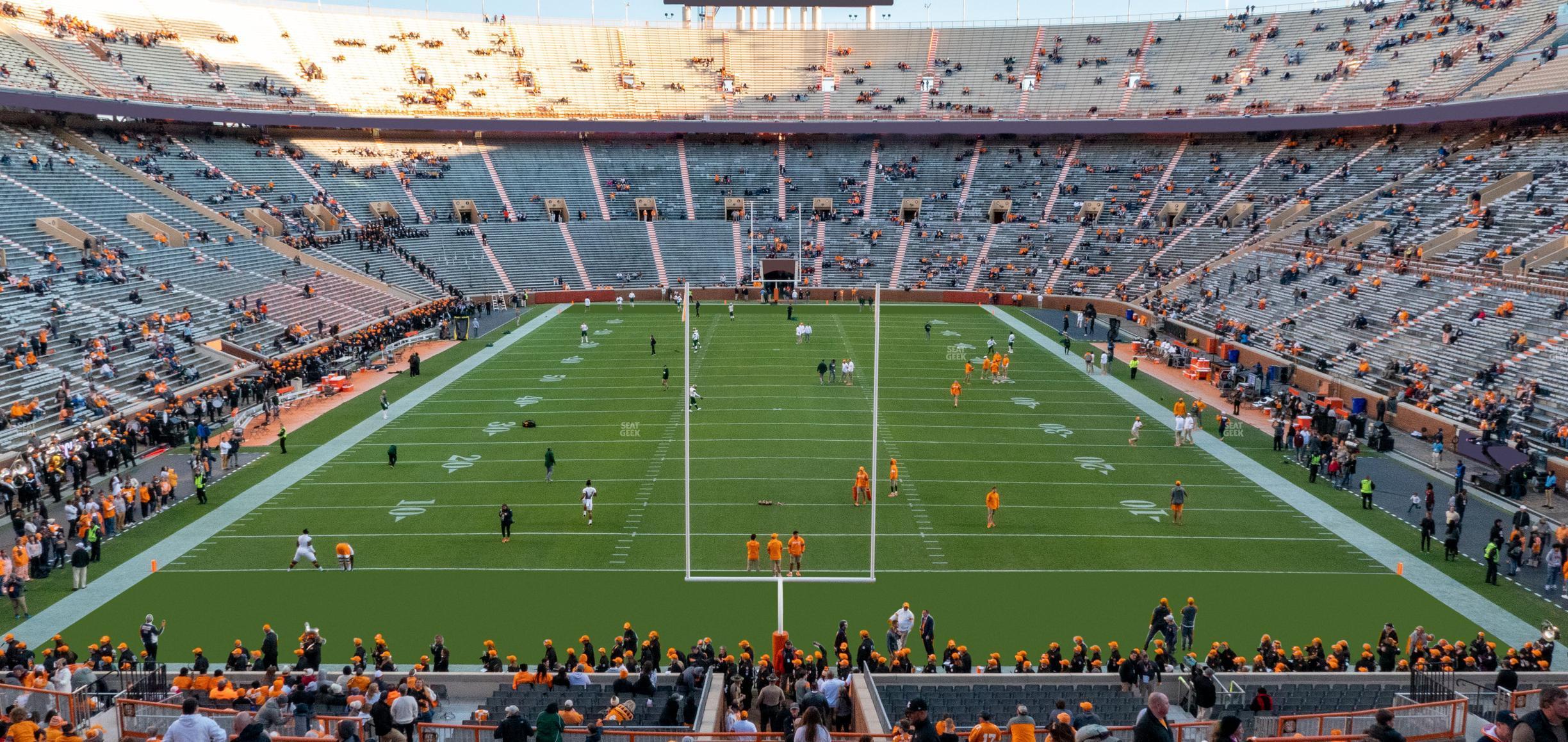 Seating view for Neyland Stadium Section Y 8