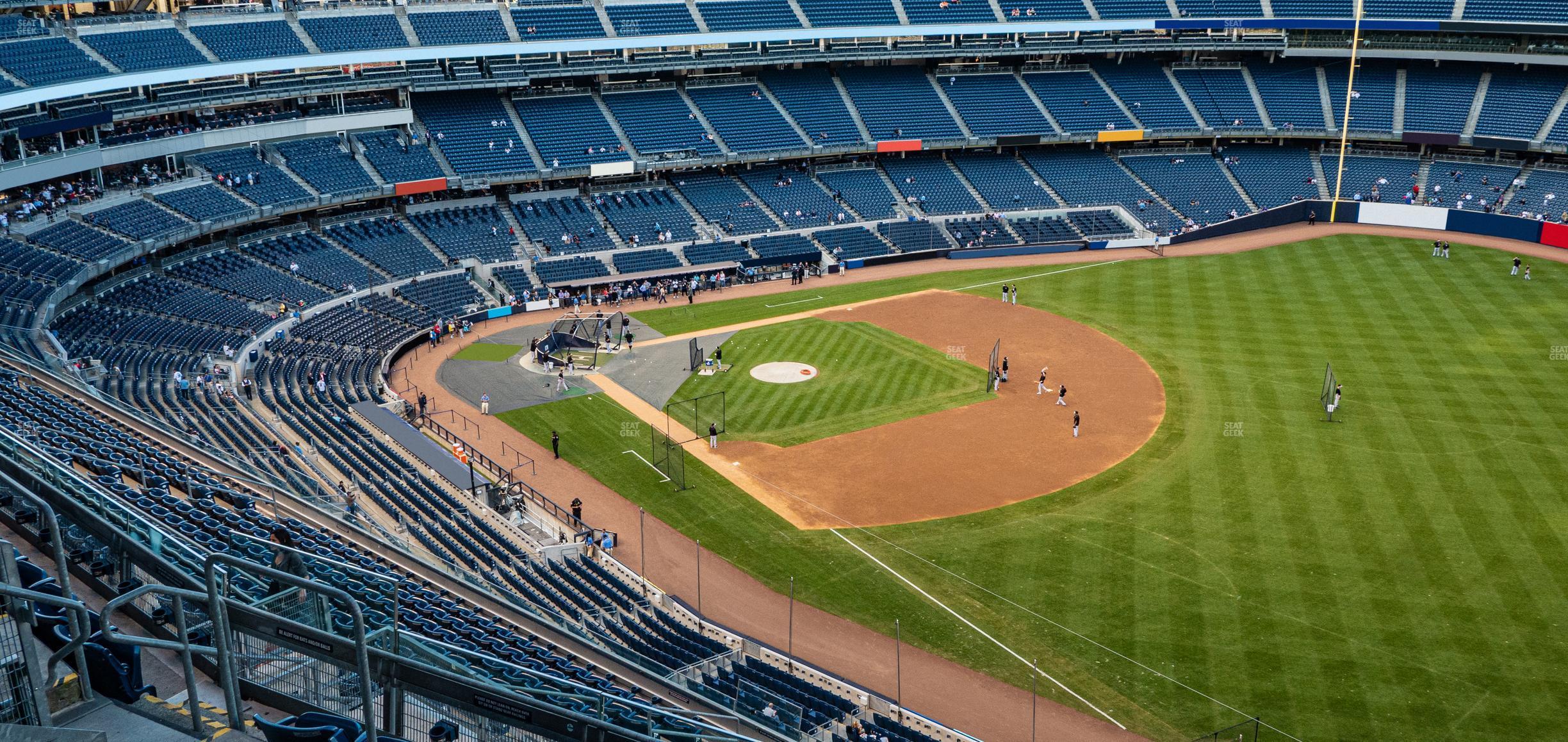 Seating view for Yankee Stadium Section Grandstand Level 410