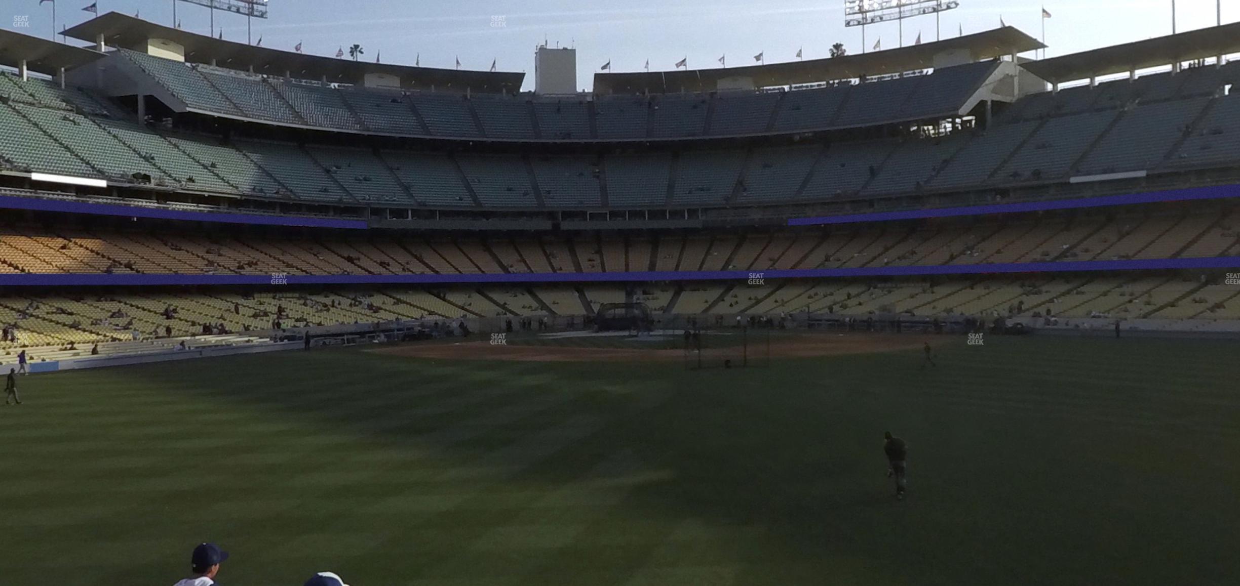 Seating view for Dodger Stadium Section 314 Pr