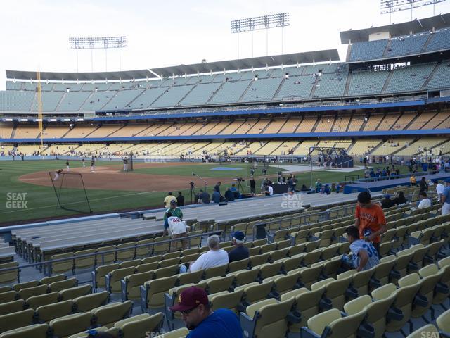 Seating view for Dodger Stadium Section 35 Fd