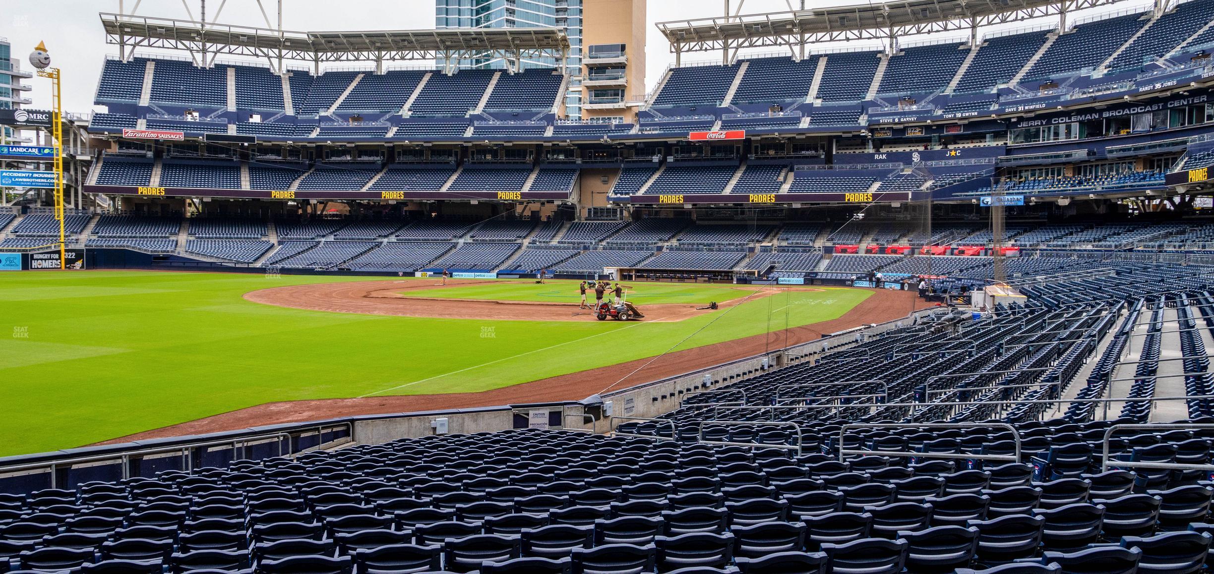 Seating view for Petco Park Section 122