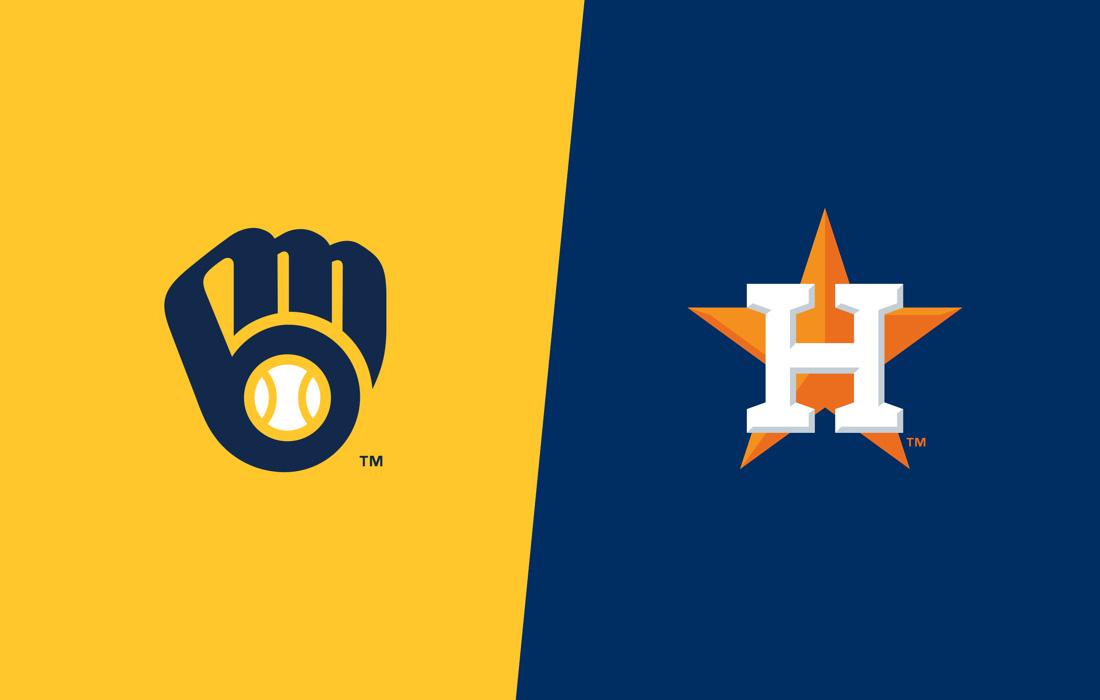 Brewers at Astros