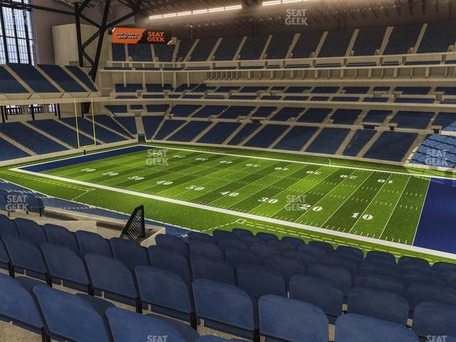 Lucas Oil Stadium Seat Views