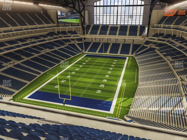 Lucas Oil Stadium Seat Views